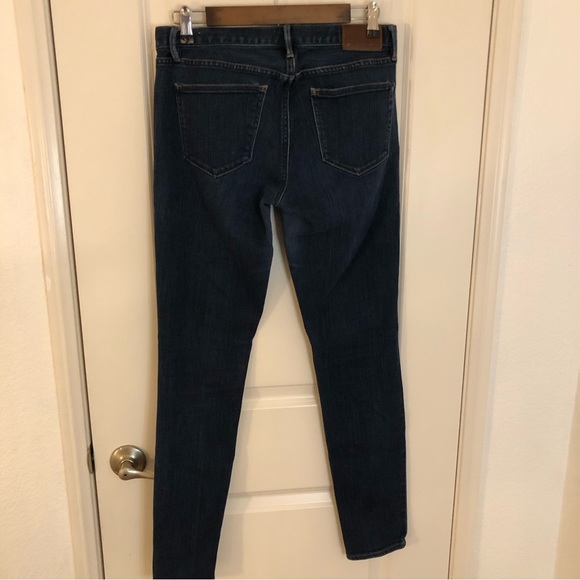 Madewell Skinny Skinny Dark wash Jeans Size 29 by 32 - Picture 9 of 11